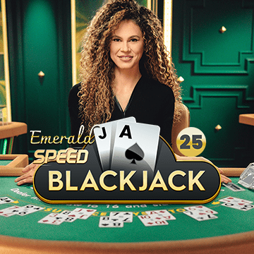 Speed Blackjack 25 - Emerald